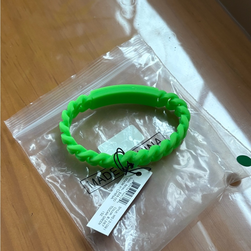 Silicone bracelet marc by marc jacobs